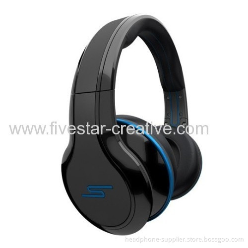 Street By 50 Cent Wired Over-ear Headphones-black By Sms Audio